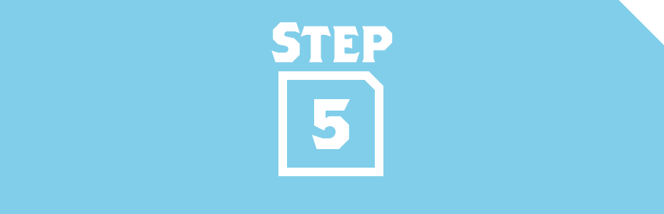 website building process step 5